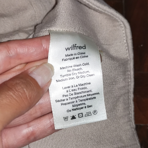 Wilfred Tan Crop Top - Picture 13 of 13